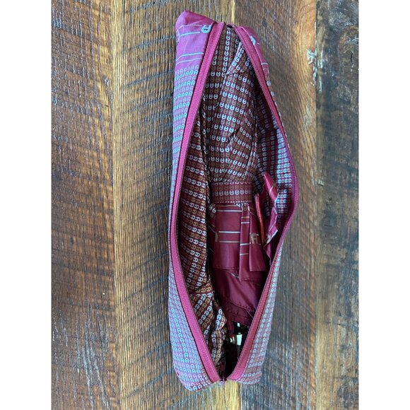Vintage Etienne Aigner Plum Umbrella W/ Convertible Cover Bag - Picture 4 of 15